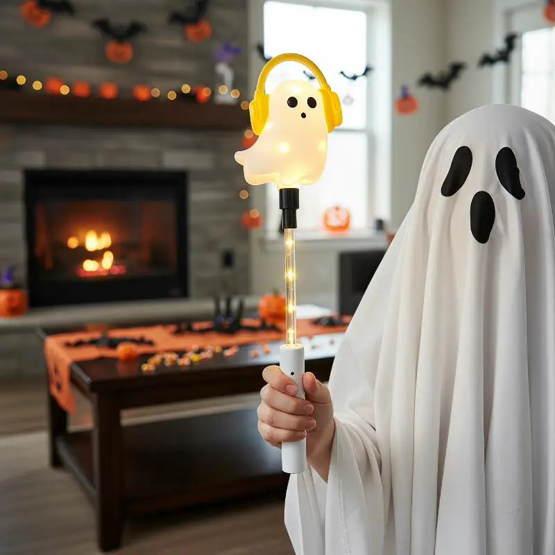Halloween LED Glow Wands – Flashing Cartoon Kids Party Favors