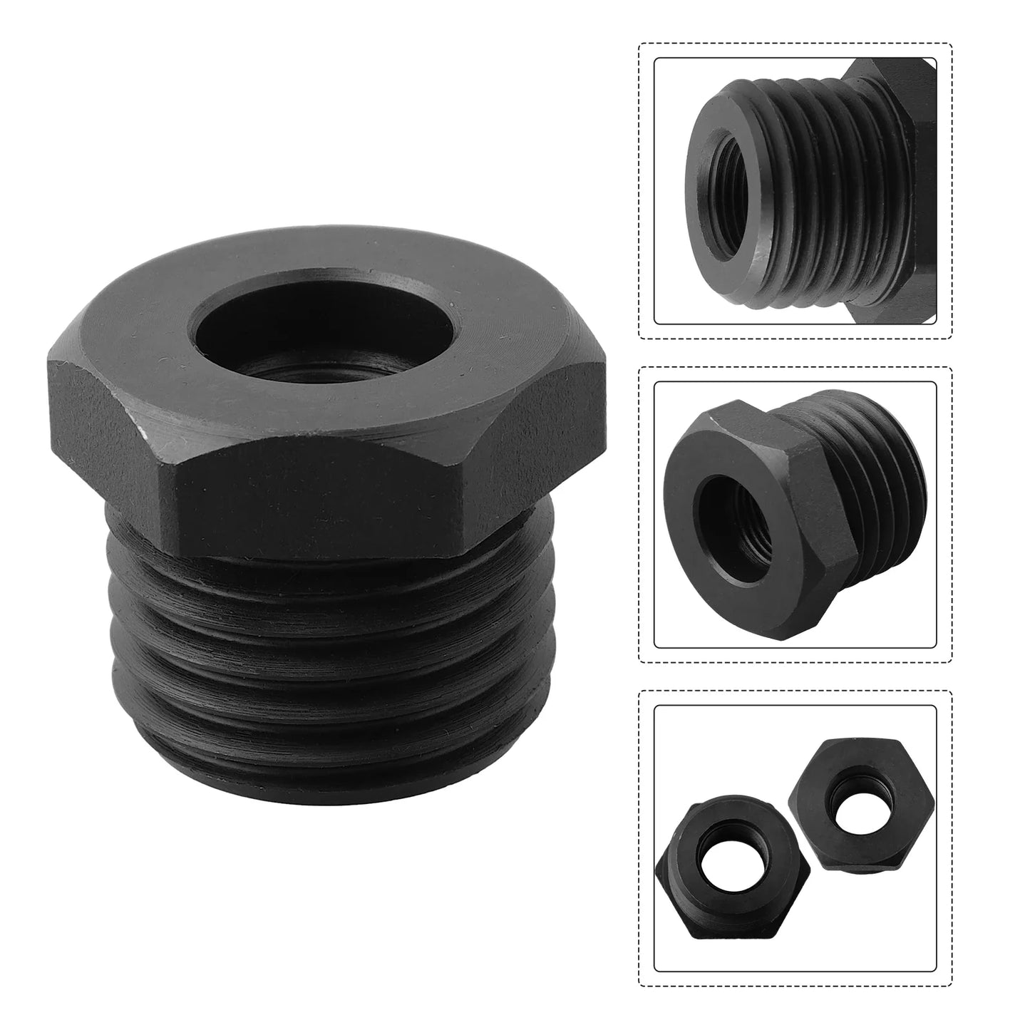 Wood Lathe Chuck Adapter M33x3.5 to M18x1.5 Spindle Thread