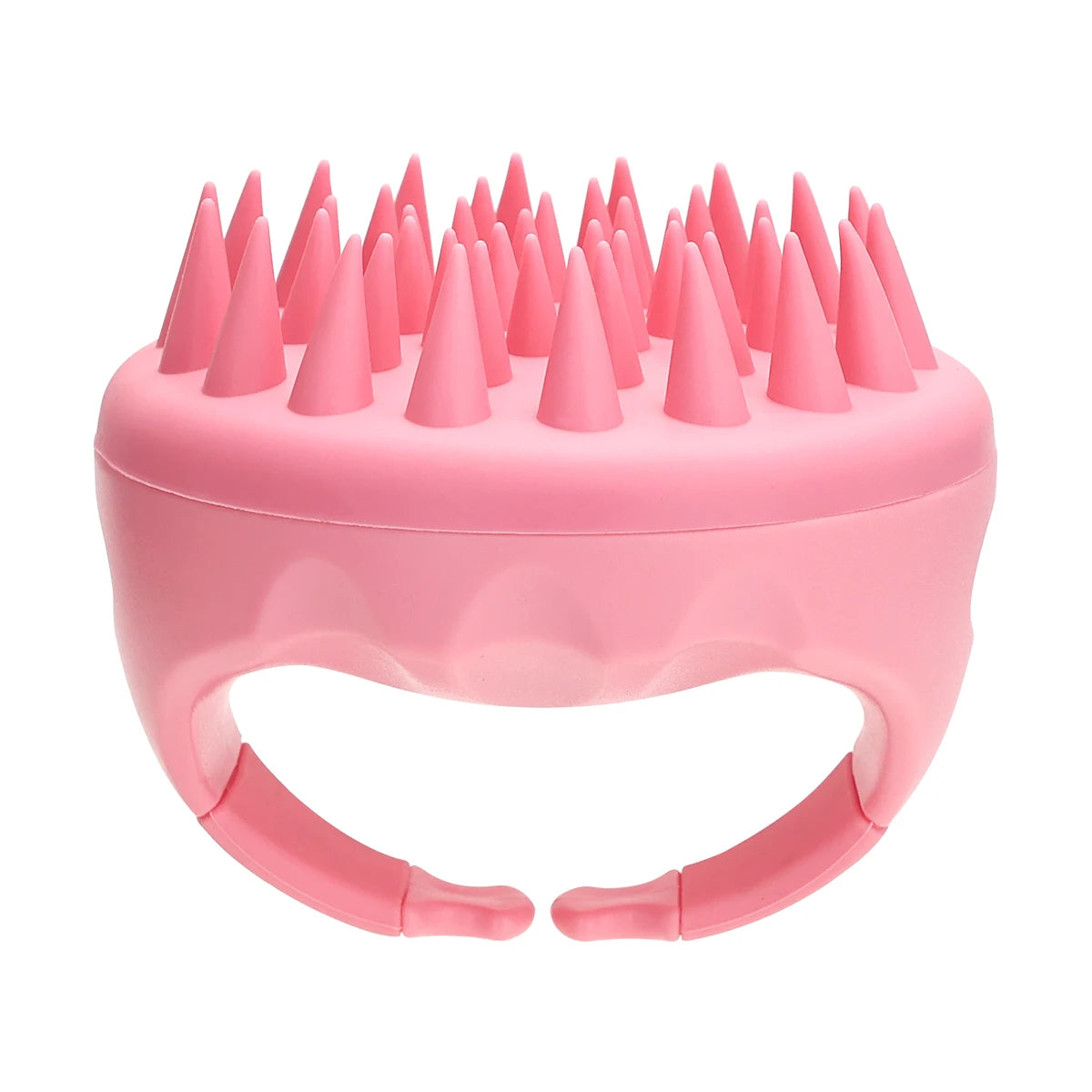 Silicone Scalp Massager - Deep Cleansing Shampoo Brush for Itchy Scalp & Professional Hair Care | Essential Oil Shampoo Comb Peaceful Pleasures Health and Wellness C