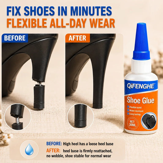 Shoe Glue 30ml – Flexible Waterproof Shoe Repair Adhesive Shoe Repair Adhesive Oasis Select