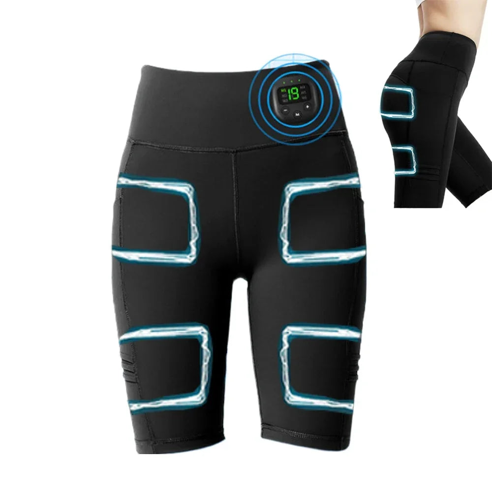 MagCellapy EMS Slimming Shorts – Leg Toning Massage Pants