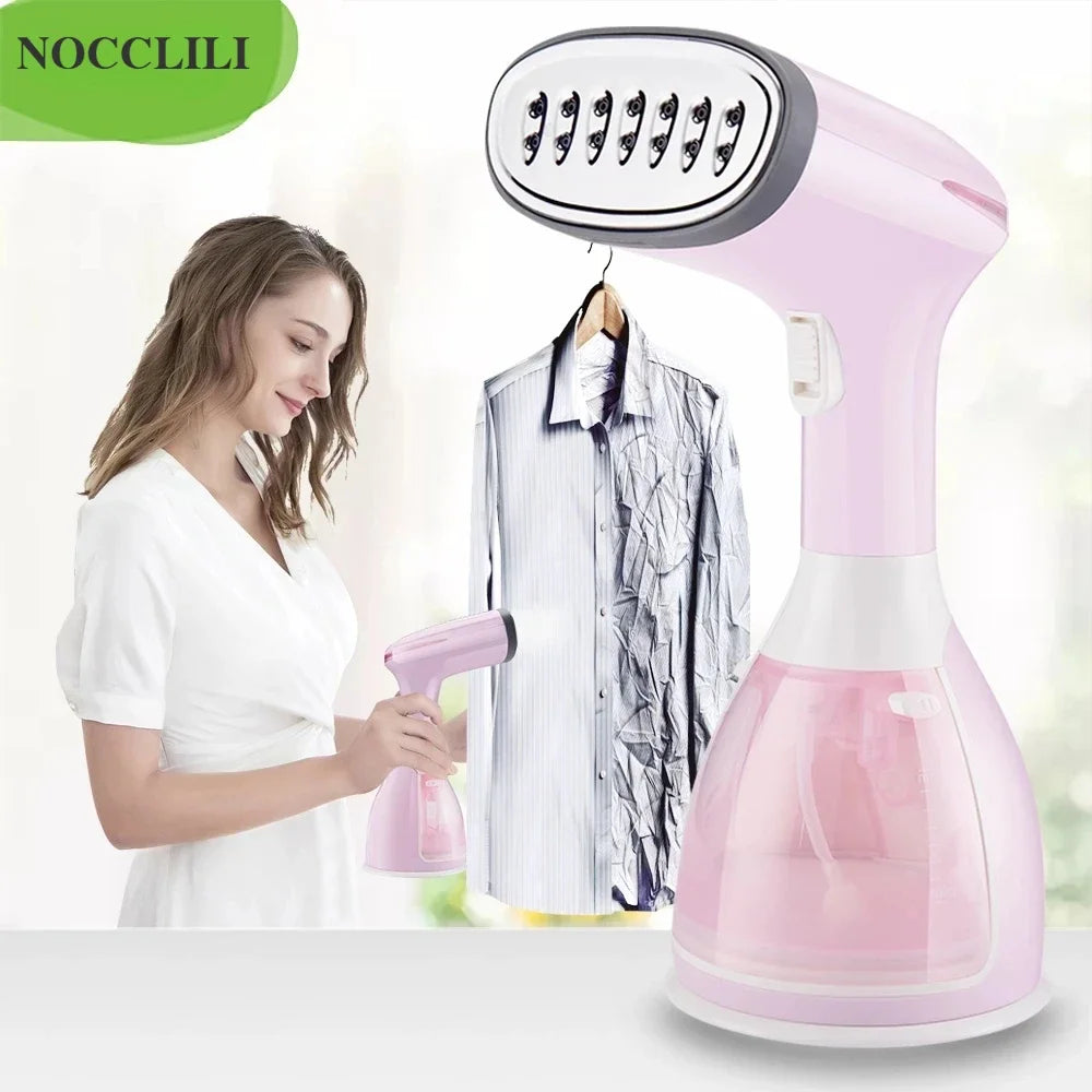 Handheld Garment Steamer 1500W Fast Heating 330ml Portable Steam Iron For Clothes Fabric Home Travel Office Wedding Anti-Drip Peaceful Pleasures Health and Wellness