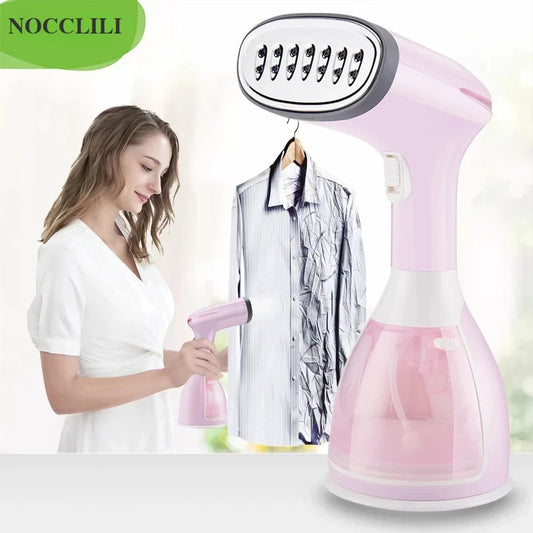 Handheld Garment Steamer 1500W Fast Heating 330ml Portable Steam Iron For Clothes Fabric Home Travel Office Wedding Anti-Drip Peaceful Pleasures Health and Wellness