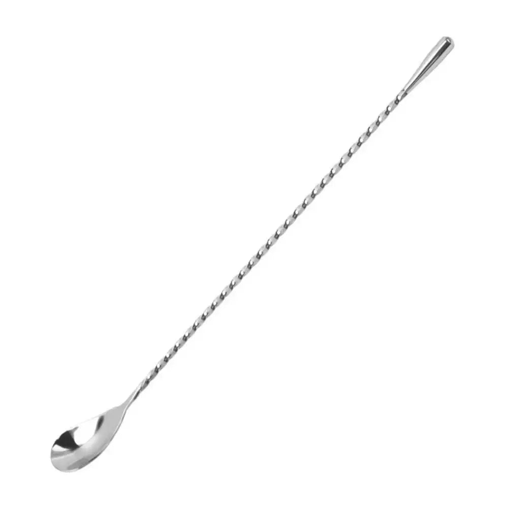 Spiral Cocktail Bar Spoon Stainless Steel 20/30/40cm Long Handle