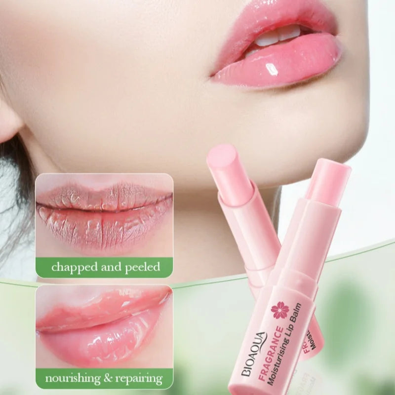 Sakura Moisturizing Lip Balm – Day & Night Nourishing Lip Care