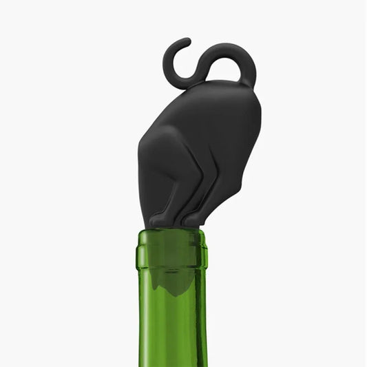 Silicone Bottle Stopper Cute Cat Taste Wine Dachshund Dog Bottle Stopper Portable Dog or Cat Wine Opener for Wine or Pet Lover Peaceful Pleasures Health and Wellness