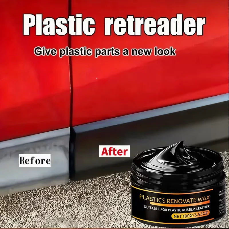 Automotive Plastic Repair Cream – Scratch & Blemish Restorer