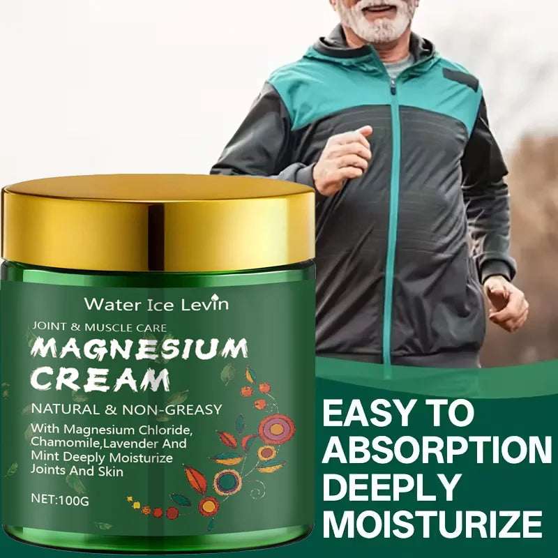 Magnesium Cream for Joints & Muscles – Chamomile & Lavender