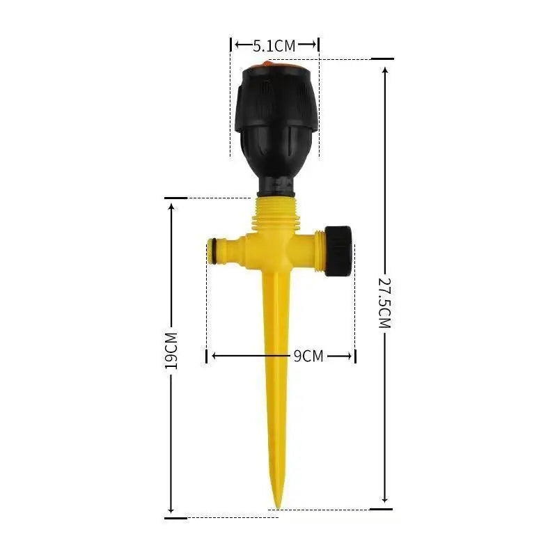 360° Rotating Garden Sprinkler Irrigation Nozzle | 1/2/4 Pcs