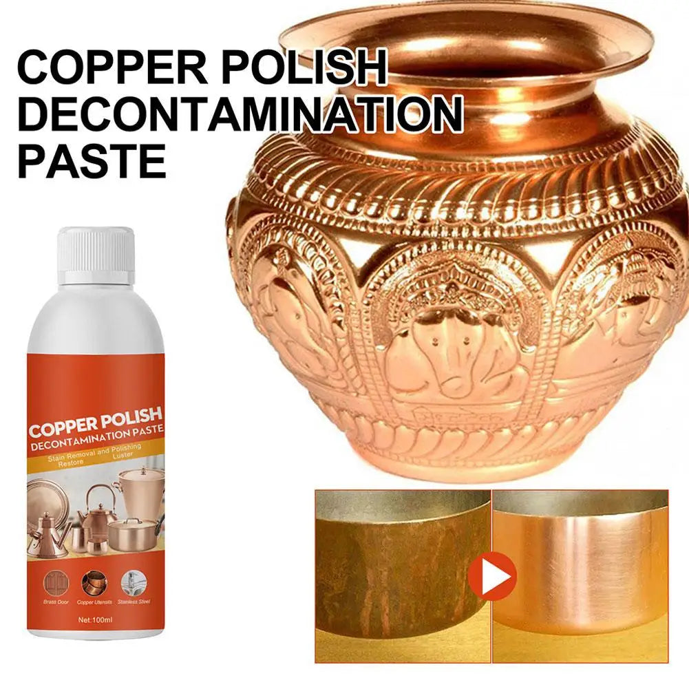 Copper Polish and Stain Remover for Metal Cleaning Peaceful Pleasures Health and Wellness