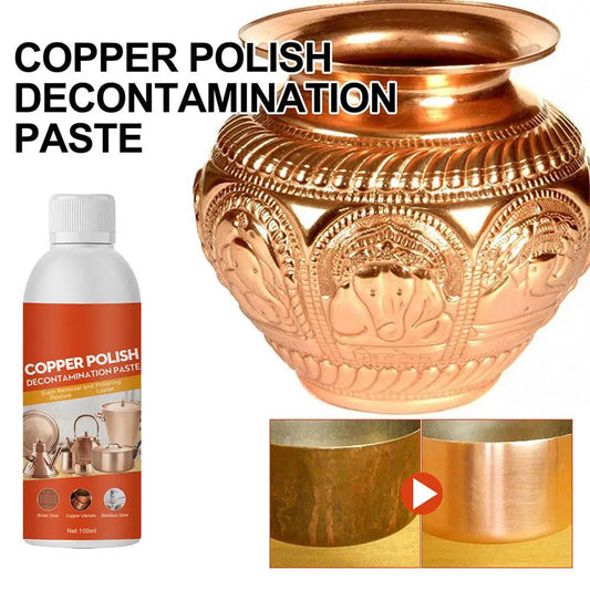 Copper Polish and Stain Remover for Metal Cleaning Peaceful Pleasures Health and Wellness