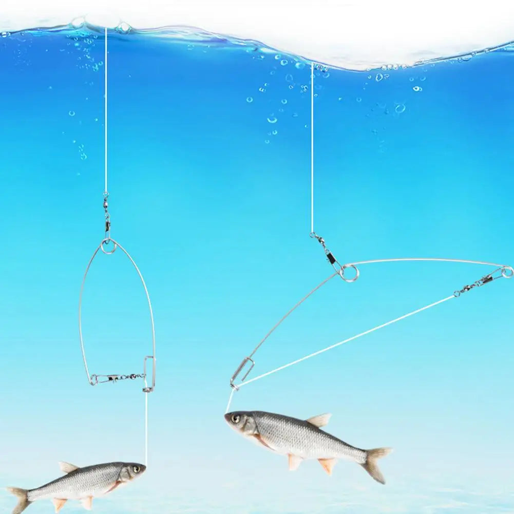 1/5pcs Adjustable Automatic Fishing Hook Setter Bait Bite Triggers The Hook Catch Fish Automatically Peche Tools Peaceful Pleasures Health and Wellness