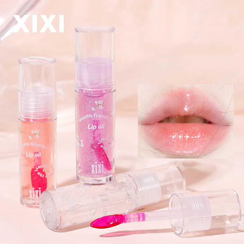 Crystal Glitter Lip Gloss | Color-Changing K-Beauty Glaze