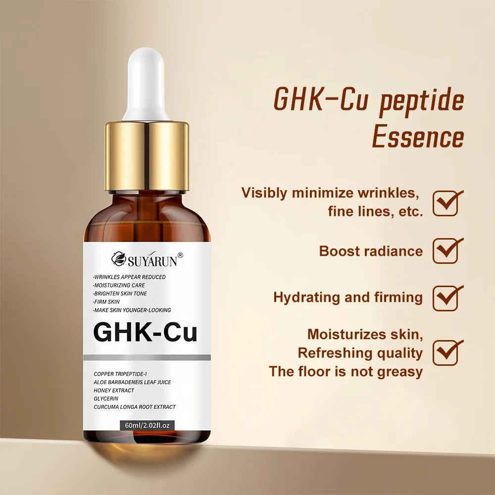 SUYARUN GHKCU Serum, 24H Moisturizing & Anti-Aging Serum for Women, Day and Night Use, Reduce Wrinkles, Free Shipping. Peaceful Pleasures Health and Wellness
