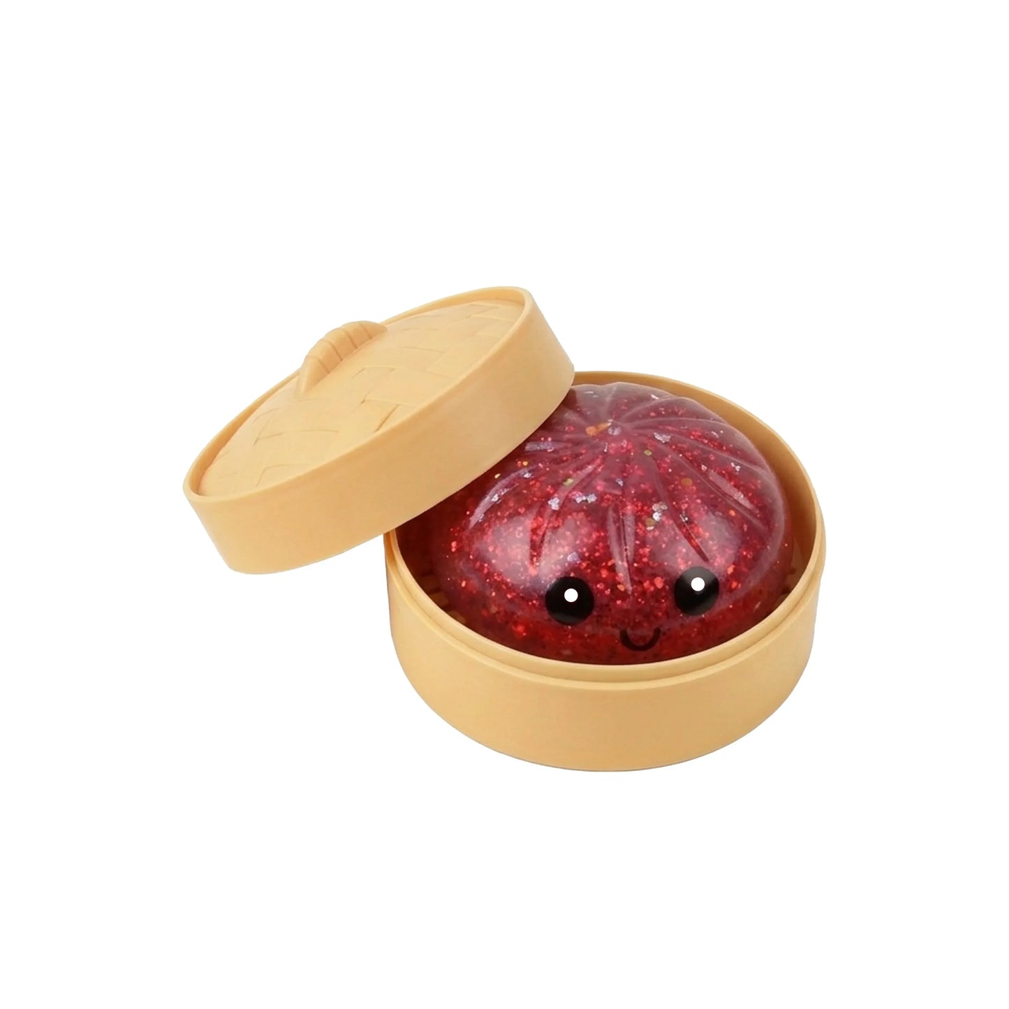 Colorful Crystal Squishy Bun Toy – Slow Rising Kawaii Gift