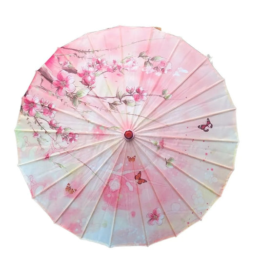 Handmade Silk Chinese Umbrella – Dance, Wedding & Décor Prop Decorative Umbrella Oasis Select Style 3