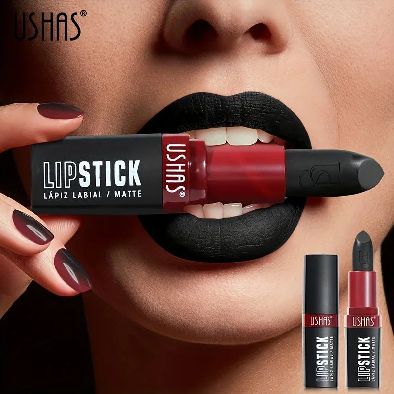 Black Velvet Matte Lipstick – Waterproof Long-Lasting Lip Tint