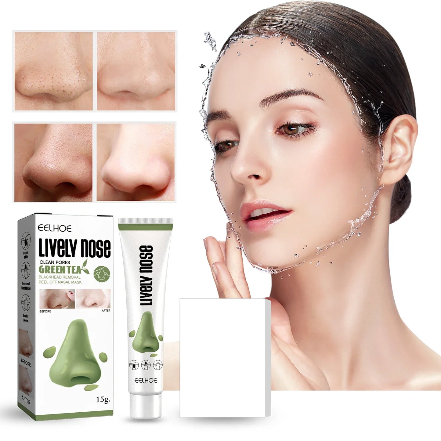 Eelhoe Blackhead Removal Peel-Off Nose Mask – Deep Pore Cleanse
