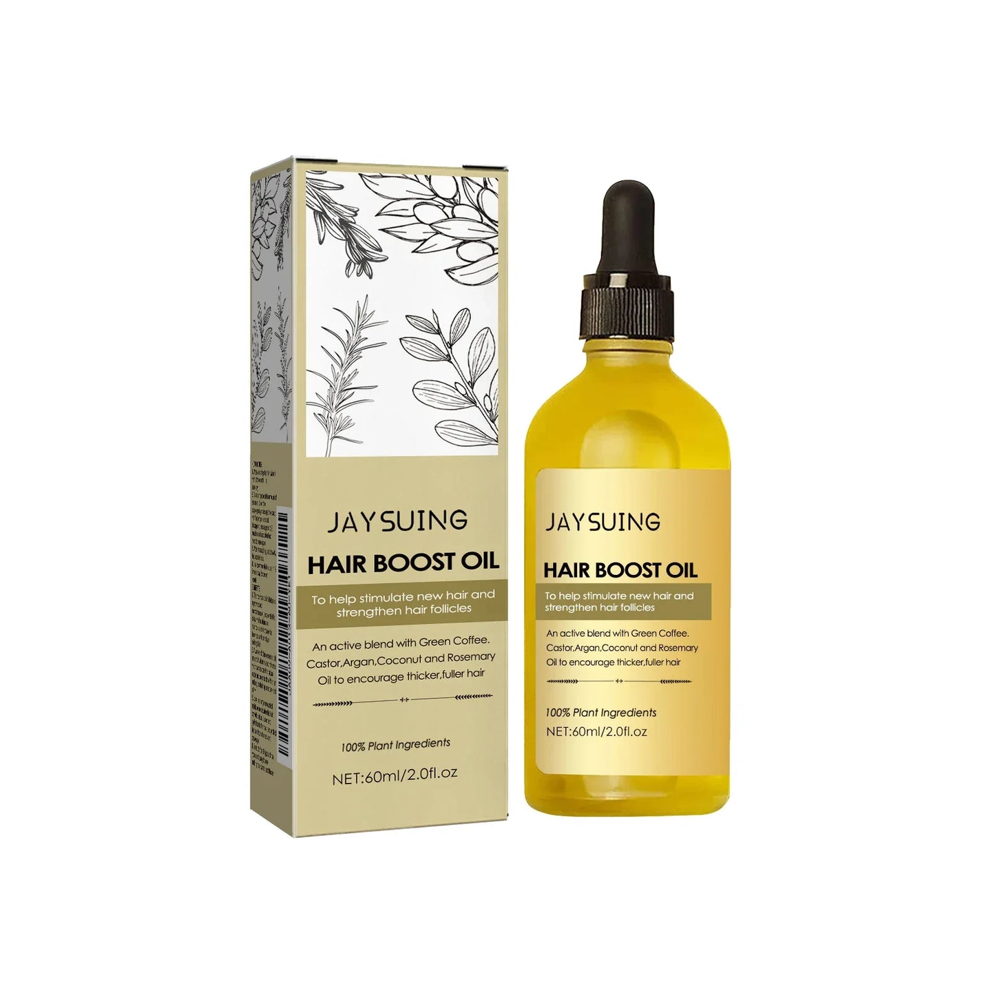 Jaysuing Rosemary Hair Boost Oil | Strengthen & Thicken 60ml