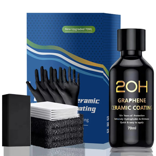 Graphene Ceramic Coating 20H/12H with Self Healing and UV Track Technology Car Detailing Professionals 10+ Years of Protection Peaceful Pleasures Health and Wellness 20H SET