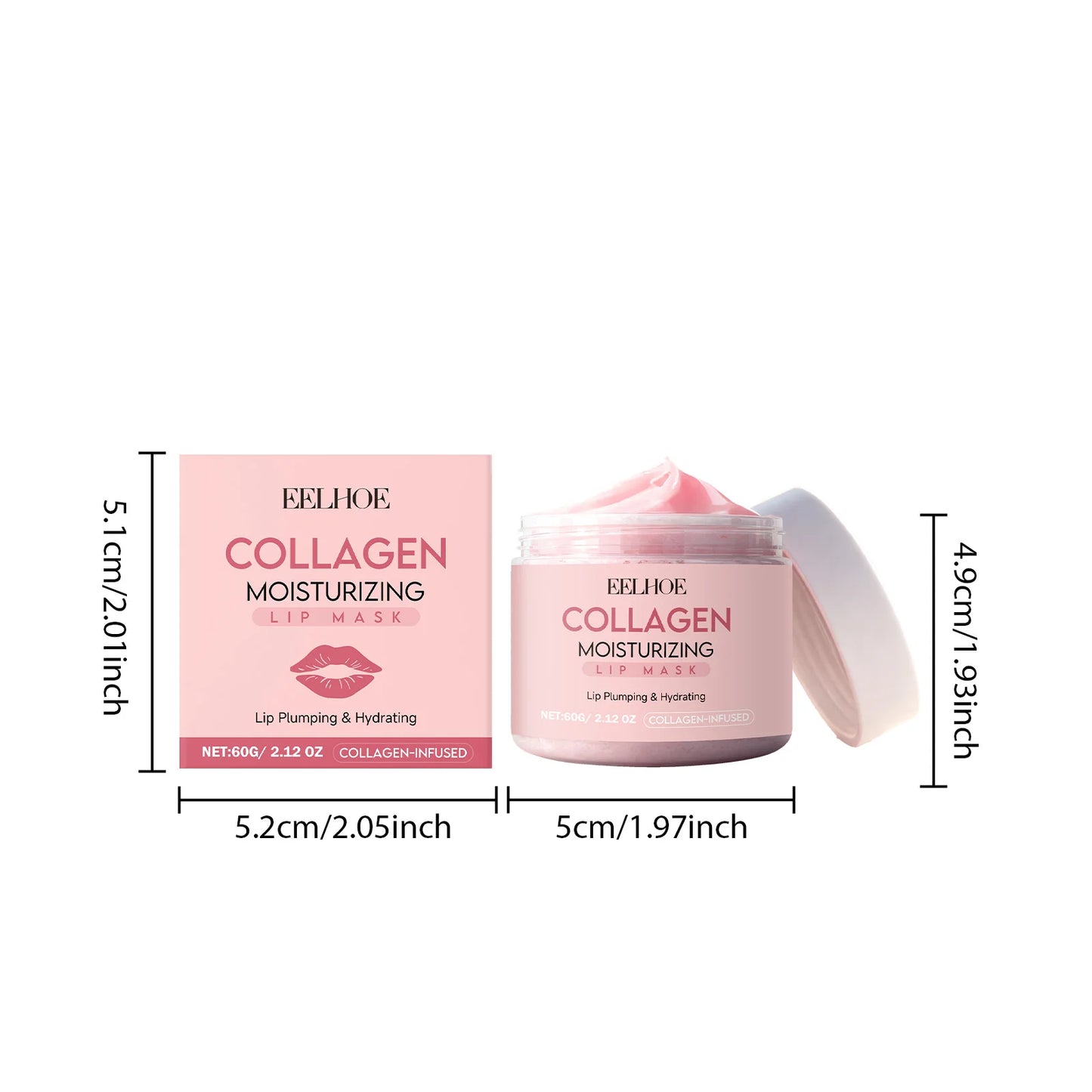 Collagen Overnight Lip Mask – Hydrate, Repair & Fade Lip Lines