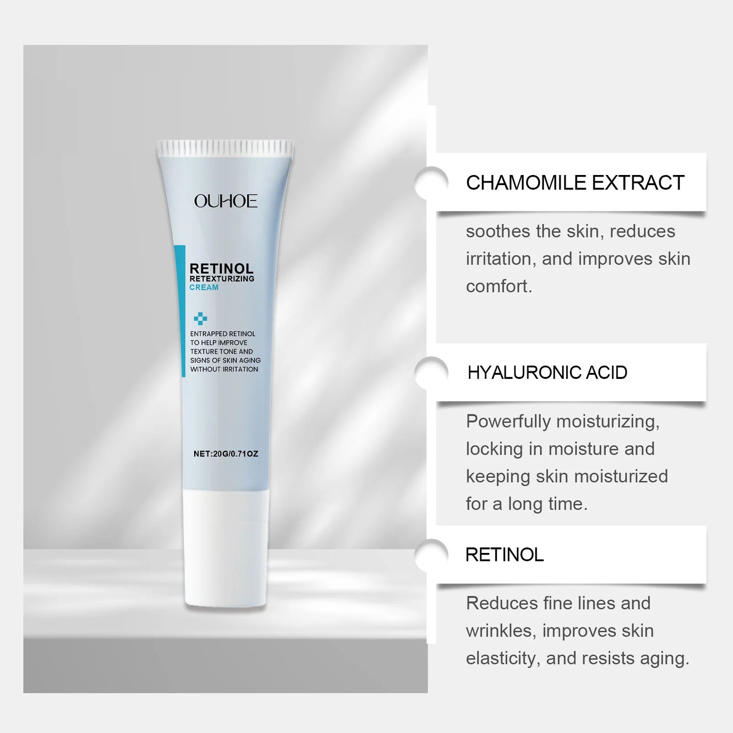 Retinol Face Cream – Anti-Wrinkle, Firming & Moisturizing 20g