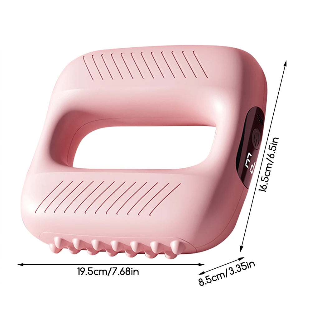 High-Intensity Fascia Rings Massager Cordless Mini With Belt Portable Deep Tissue Adjustables Vibration Massagers For Women Peaceful Pleasures Health and Wellness