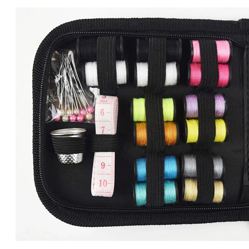 Sewing Kits 68Pcs DIY Multifunctional Combination Portable Sewing Hand Sewing Embroidery Tools Home Sewing Set Accessories Peaceful Pleasures Health and Wellness