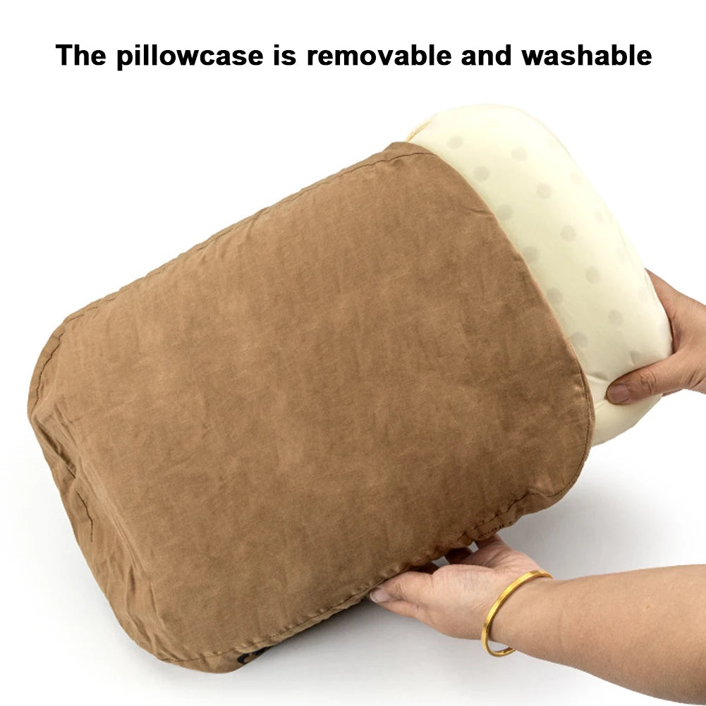 Memory Foam Travel Pillow | Cervical Neck Support, Camping