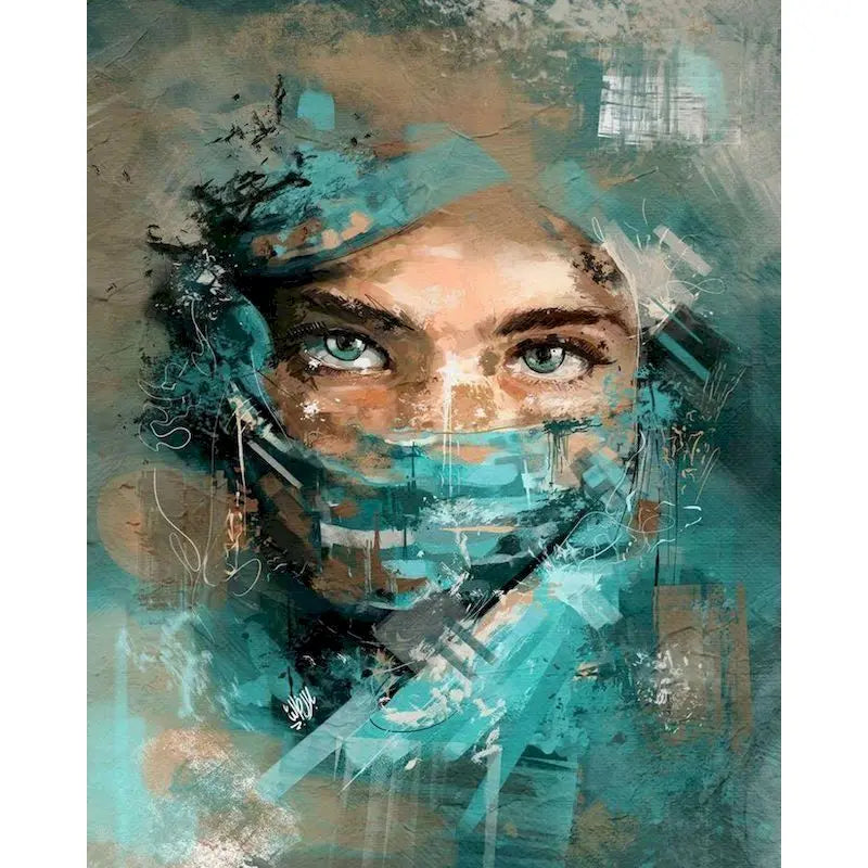 Paint by Numbers Kit Women Figure 60x75cm | GATYZTORY Canvas