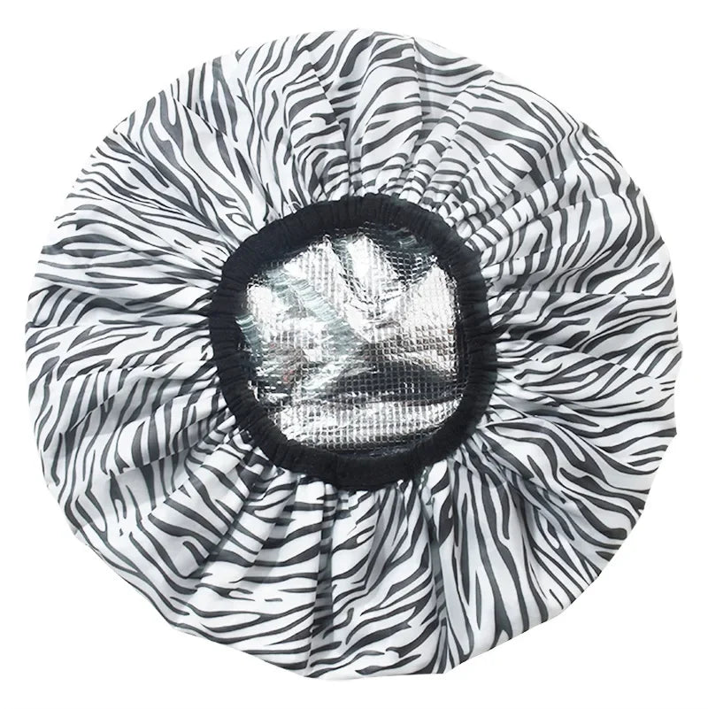 Self-Heating Steam Hair Mask Cap | Deep Conditioning Tin Foil