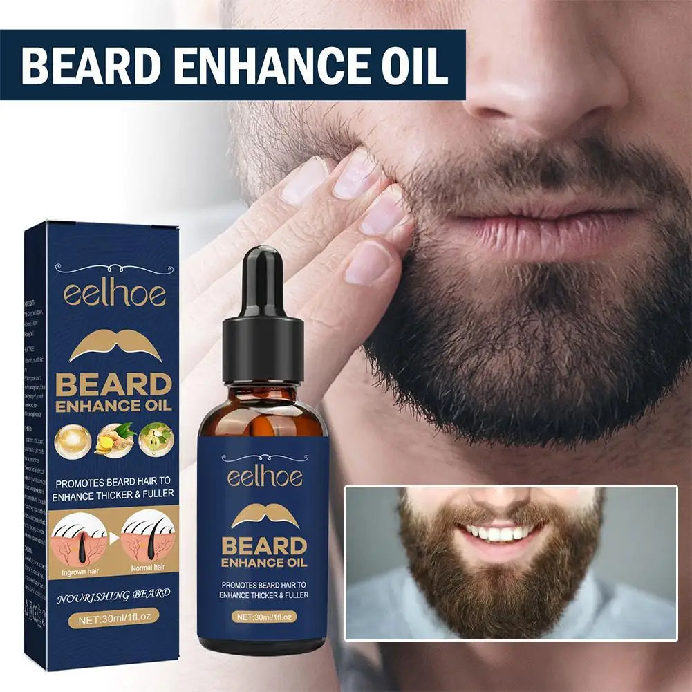 Beard Care Oil 30ml – Thickening & Strengthening Beard Serum for Men Peaceful Pleasures Health and Wellness Default Title