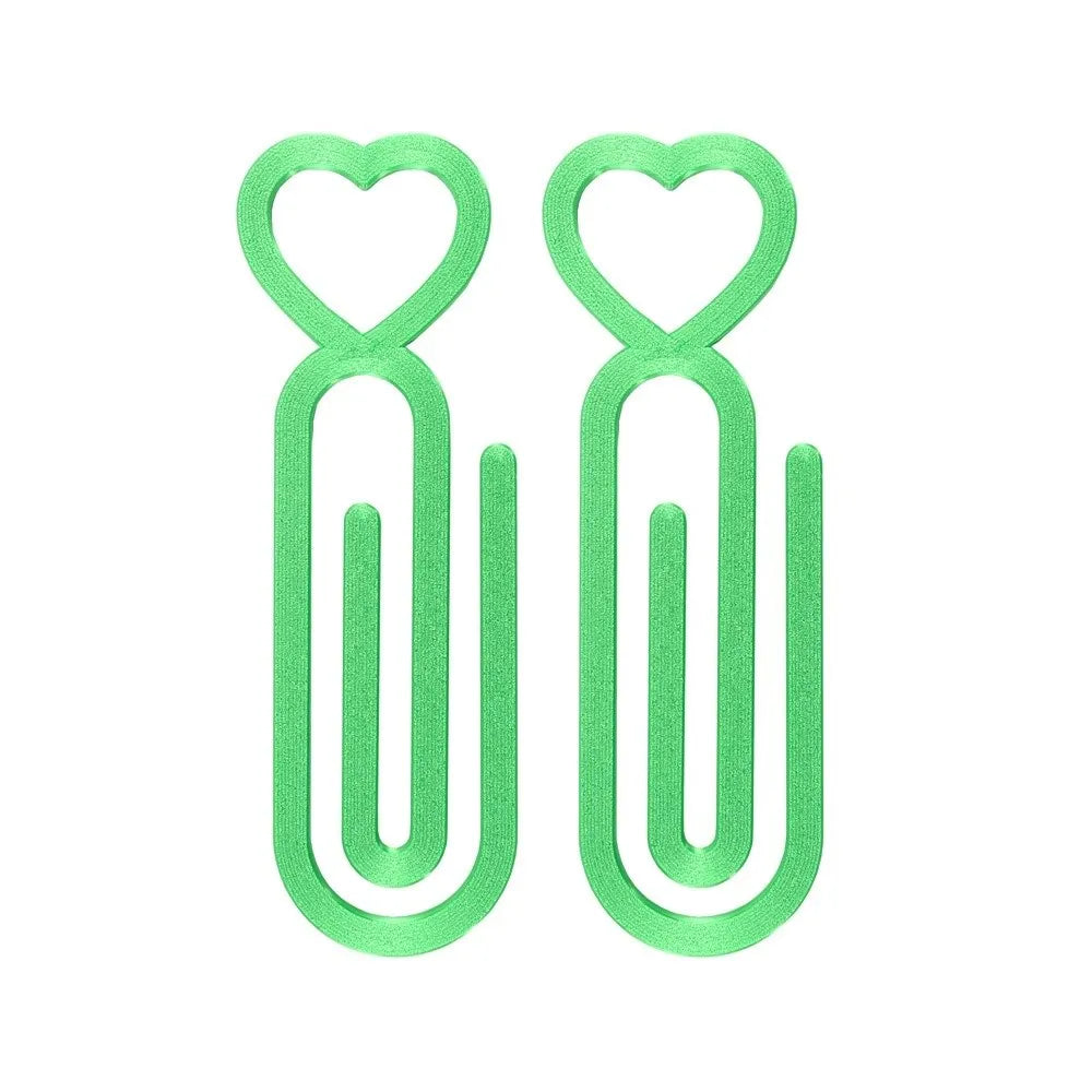 Plastic Material Diamond Painting Canvas Clip Set Heart-shaped Design Multifunction Tool Diamond Art Tools Peaceful Pleasures Health and Wellness Green