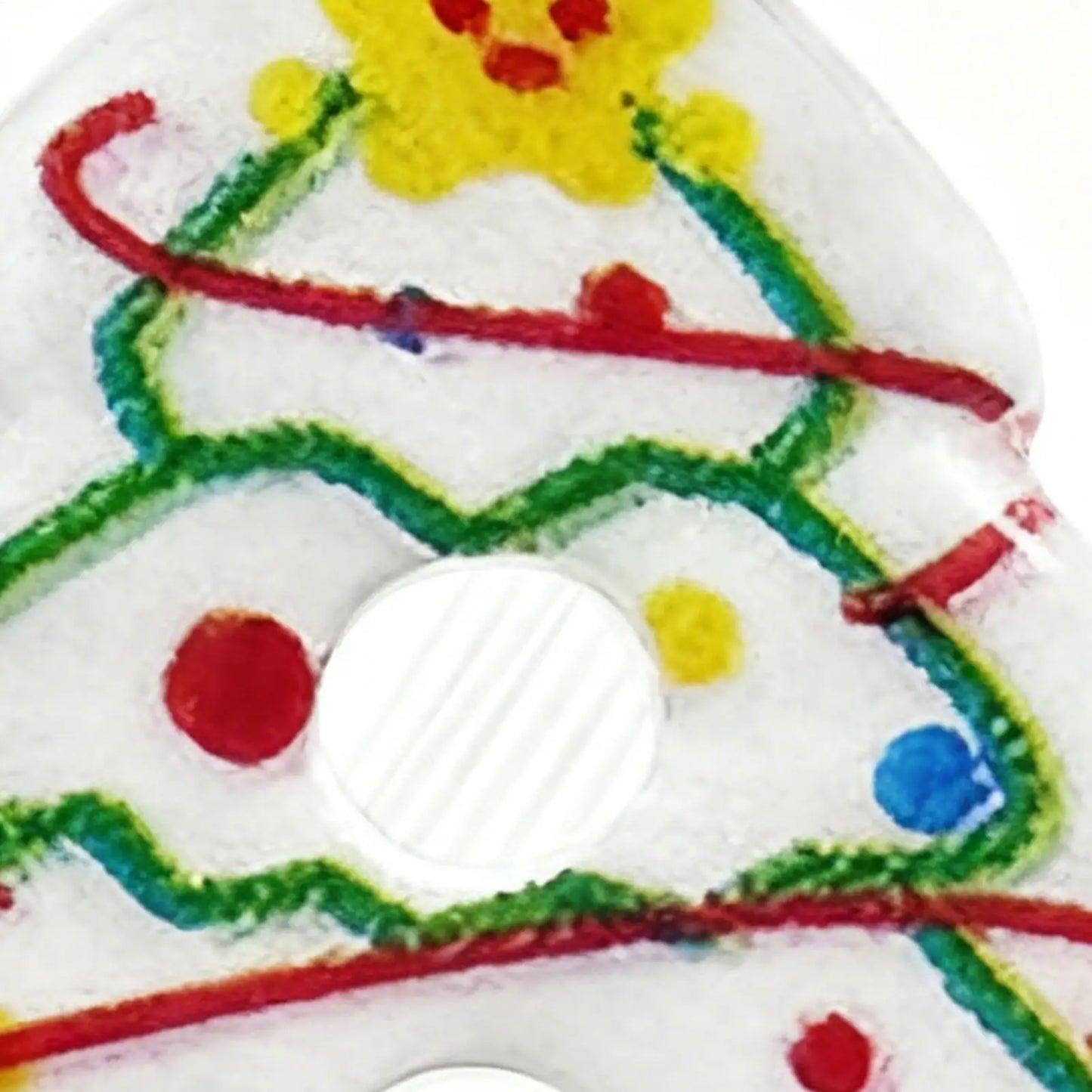 Christmas Buttons For Crafts 10-Piece Tree-Shaped Decoration Pin Ornament 2D Acrylic Christmas Craft Supplies For Holiday Peaceful Pleasures Health and Wellness