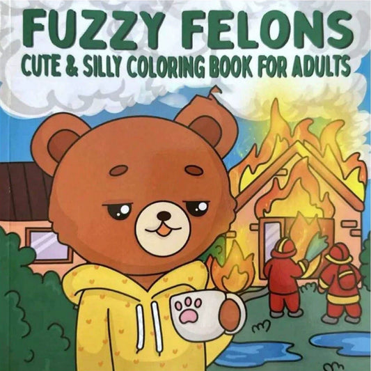 Teen Adult Stress Relief Coloring Book Cute Animals Calming Scenes Peaceful Pleasures Health and Wellness HHB-A0-065