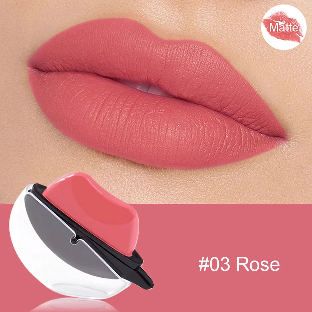 QiBest Velvet Matte Lipstick – Waterproof Long-Lasting Lip Color