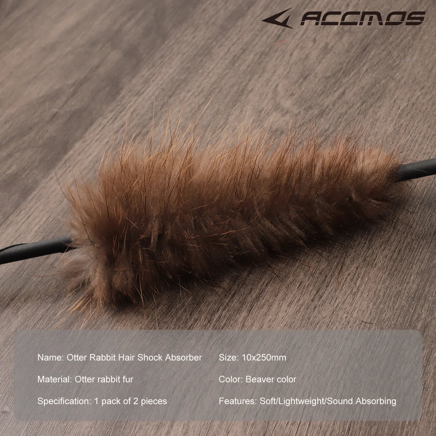 Soft Fur Hair Bow String Stabilizer Damper Archery Hunting Vibration