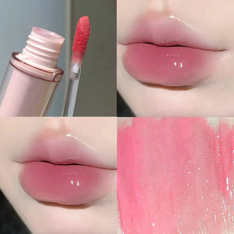 Crystal Jelly Lip Gloss | Plumping Waterproof Lip Glaze Tint