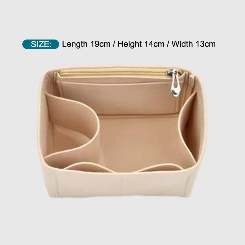 Felt Purse Organizer Insert – Bag Shaper & Storage Liner