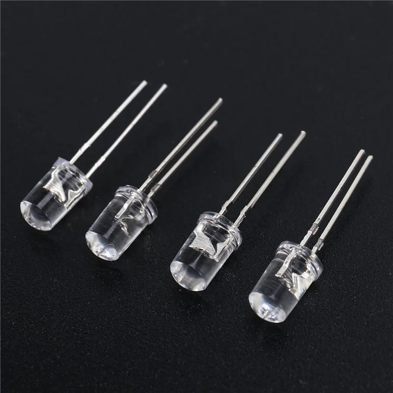 A36T-600Pcs/Lot 5Mm Round Purple Uv Led Diode Super Bright Water Clear Led Light Lamp Purple Color Peaceful Pleasures Health and Wellness
