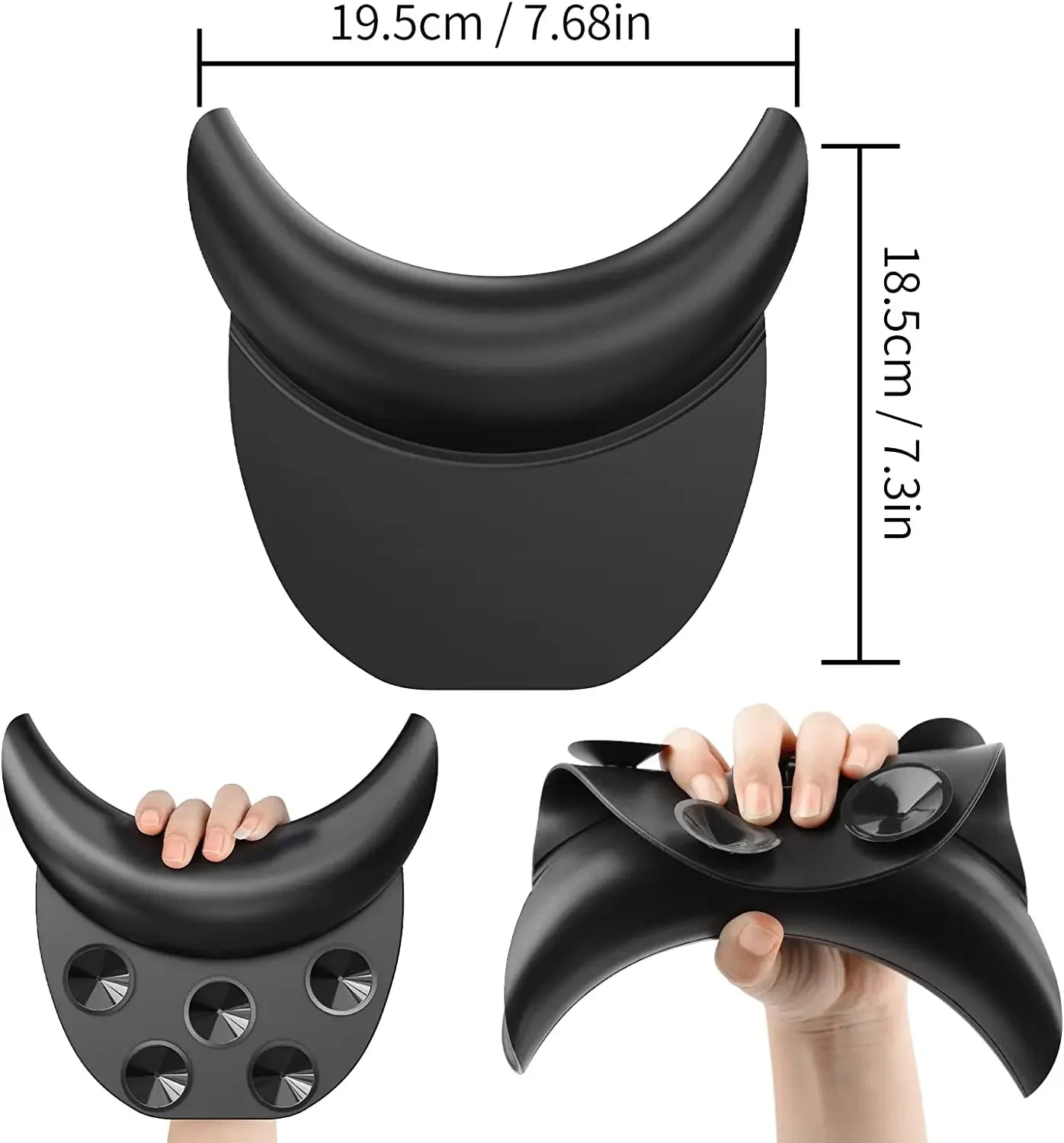 Salon Neck Rest Shampoo Gel Neck Cushion Spa Shampoo Neck Head Rest Cushion Silicone Neck Rest for Sink Hair Washing Hair Tools Peaceful Pleasures Health and Wellness
