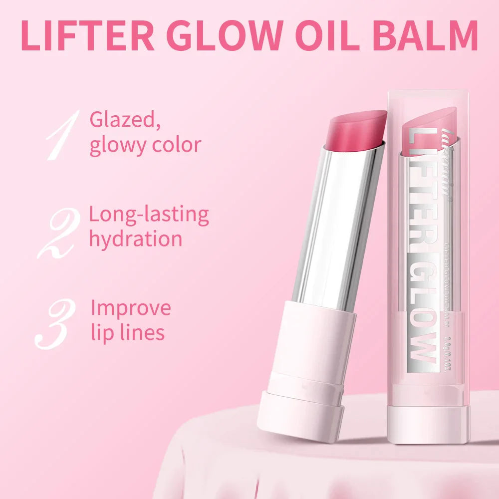 Lakerain Glow Oil Balm – Moisturizing Glossy Lip Balm