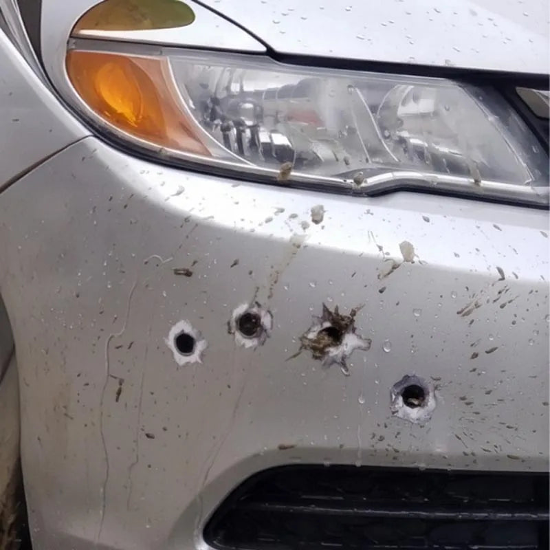 3-Pack Fake Bullet Hole Car Stickers – Waterproof Funny Decals