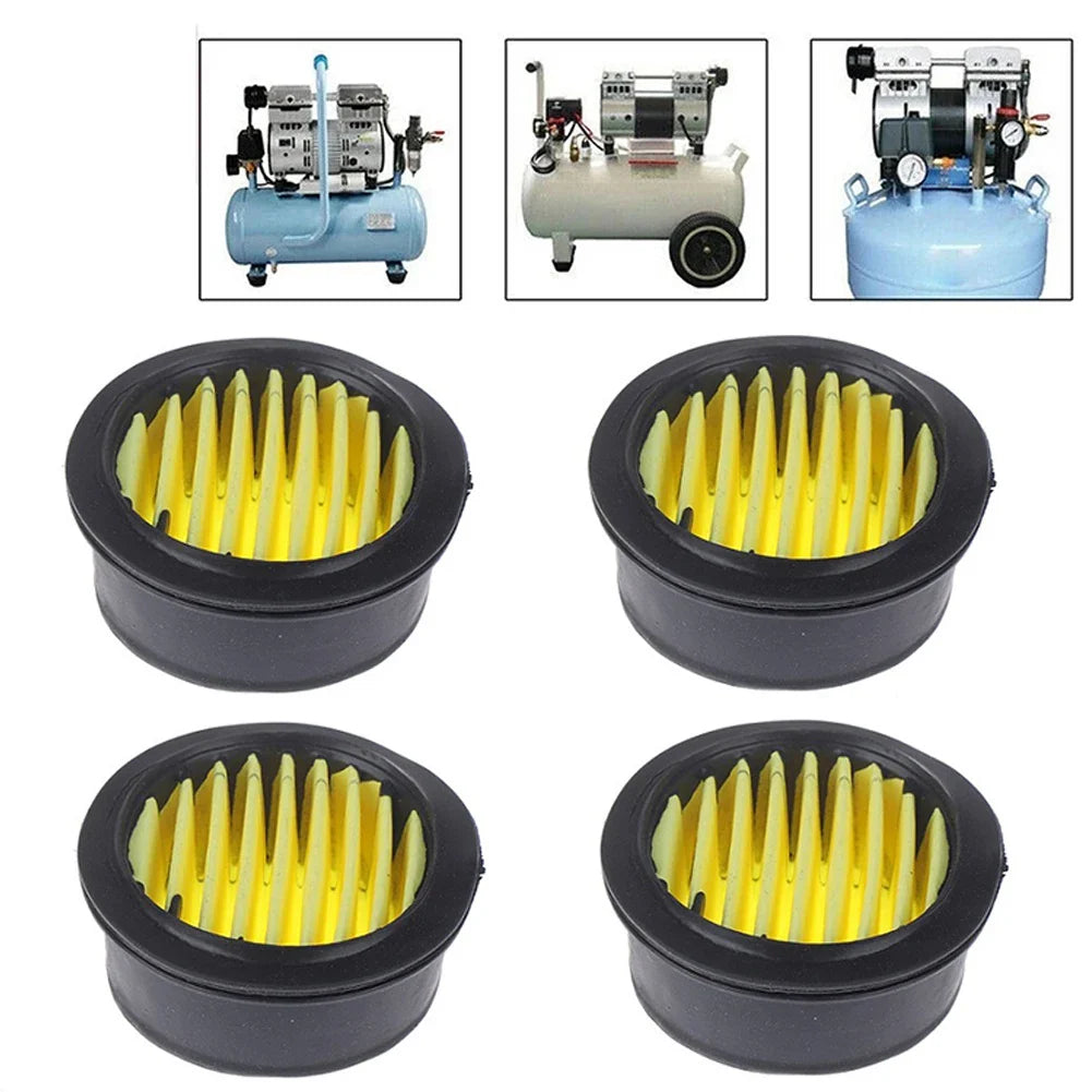 4-Pack Air Compressor Filter Element Silencer Muffler 6x2.5cm