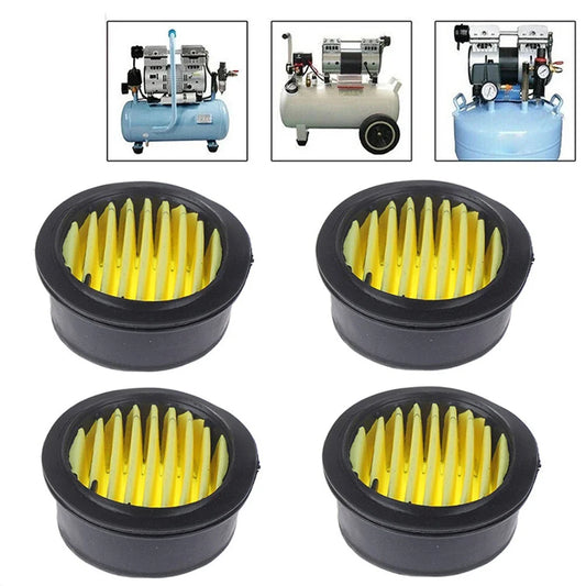 4-Pack Air Compressor Filter Element Silencer Muffler 6x2.5cm Compressor Filter Element Oasis Select Default Title