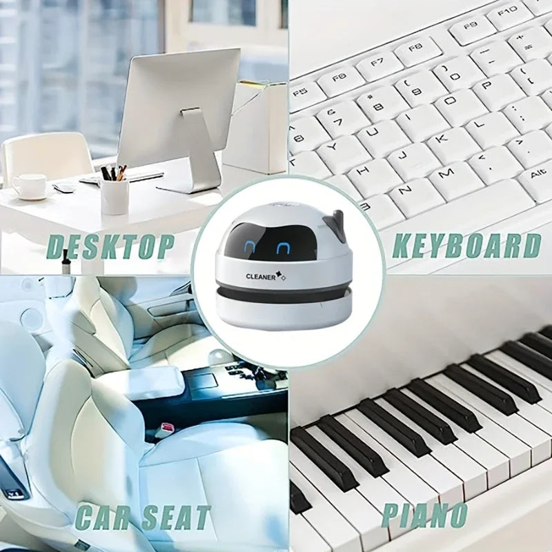 GUOHE Mini Handheld Desktop Vacuum Cleaner – USB Wireless