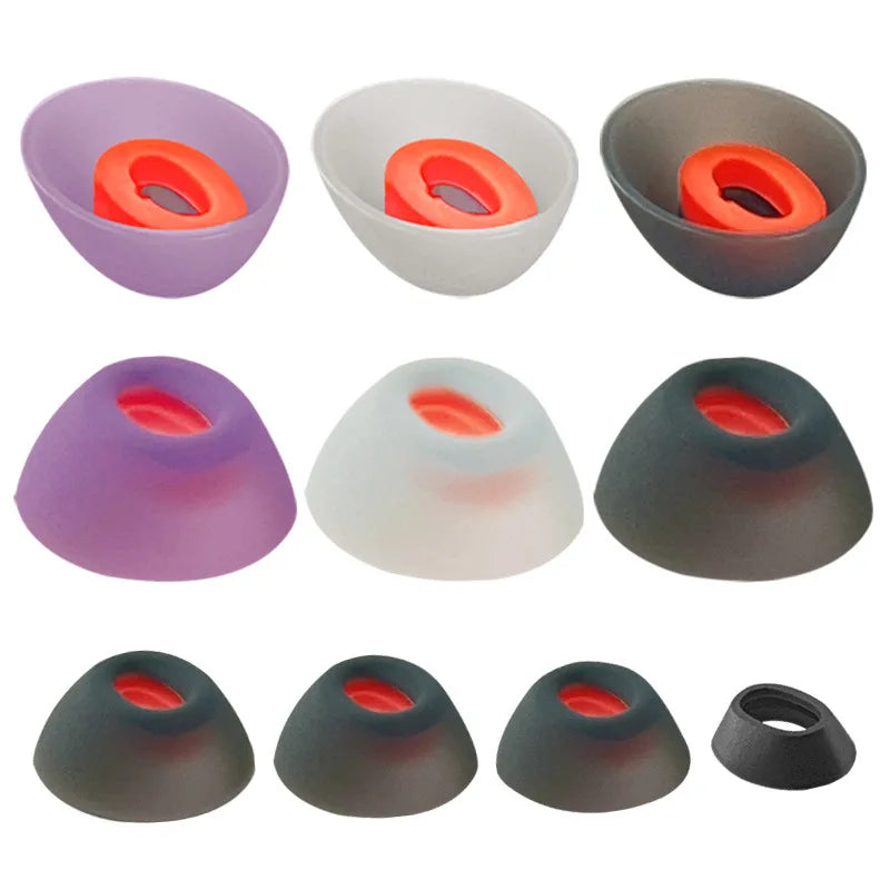 4 Pairs For JBL Tune Flex Earbud Covers Silicone Earcups Tune Flex Ear Caps Bluetooth-Compatible Headset Accessories Peaceful Pleasures Health and Wellness