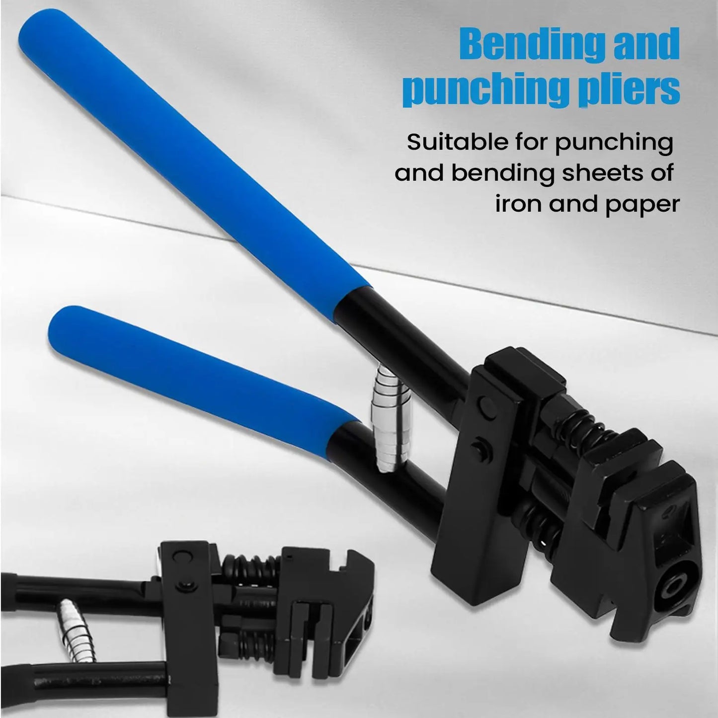 5mm Metal Punch Pliers – 2-in-1 Edge Bending & Hole Punch Tool