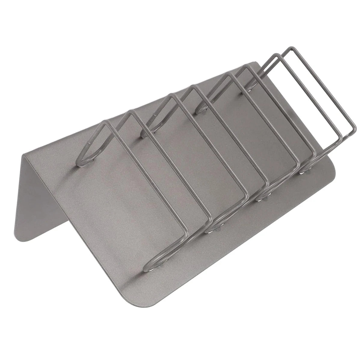 Electric Clipper Storage Rack 4 Card Slots Durable Stand Stainless Steel Holder beauty Salon Home Use Hairdressing Stylist Tools Peaceful Pleasures Health and Wellness