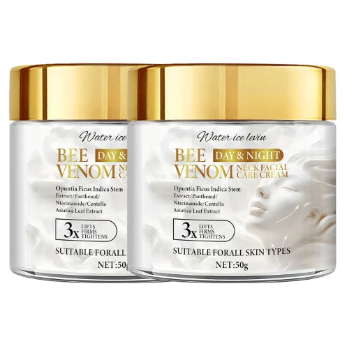 Bee Venom Firming Cream | Collagen & Hyaluronic Acid – 50g Firming Face Cream Peaceful Pleasures Health and Wellness GOLD 50g